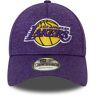 New Era La Lakers Nba 9forty Shadow Tech Adjustable Cap Noir Homme Noir One Size male