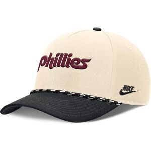 Nike Casquette Mlb Rise Structured Philadelphia Phillies Natural / Black M-L unisex