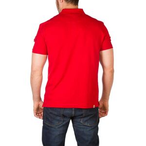 Vinson Wells Short Sleeve Polo Shirt Rouge M Homme Rouge M male