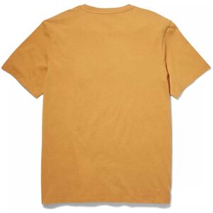 Timberland Kennebec River Tree Logo Short Sleeve T shirt Jaune S Homme Jaune S male