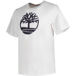 Timberland Kennebec River Tree Logo Short Sleeve T shirt Blanc L Homme Blanc L male