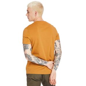 Timberland Dunstan River Slim Short Sleeve T shirt Orange S Homme Orange S male