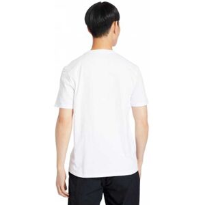 Timberland Stack Logo Regular Short Sleeve T shirt Blanc L Homme Blanc L male