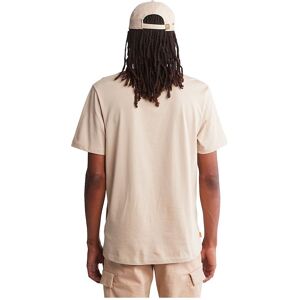 Timberland Small Logo T shirt Beige M Homme Beige M male