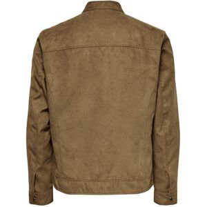 Only & Sons Willow Fake Suede Jacket Marron S Homme Marron S male