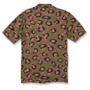 Volcom Stone Party Animals Short Sleeve Shirt Vert S Homme Vert S male