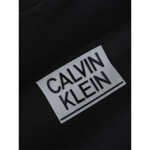 Calvin Klein Gloss Stencil Logo Short Sleeve T shirt Noir XL Homme Noir XL male