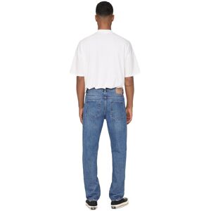 Only Sons Edge Loose Fit 4939 Jeans Bleu 33 30 Homme Bleu 33 male