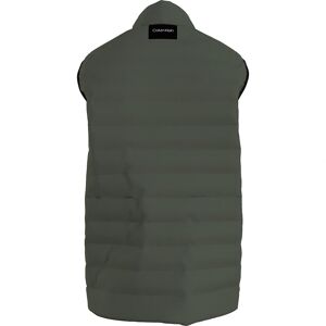 Calvin Klein Recycled Side Logo Vest Vert L Homme Vert L male