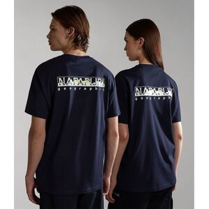 Napapijri S-telemark 1 Short Sleeve T-shirt Bleu XS Homme Bleu XS male