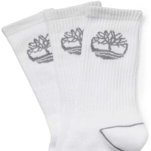 Timberland Everyday Core Fc Opt 2 Crew Socks 3 Pairs Blanc EU 42-26 Homme Blanc EU 42-26 male