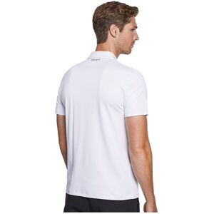 Hackett Aston Martin Tech Short Sleeve Polo Blanc M Homme Blanc M male