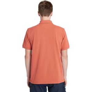 Timberland Merrymeeting River Stretch Short Sleeve Polo Orange L Homme Orange L male