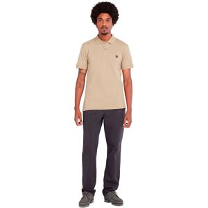 Timberland Merrymeeting River Stretch Short Sleeve Polo Beige L Homme Beige L male