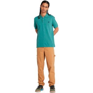 Timberland Merrymeeting River Stretch Short Sleeve Polo Bleu M Homme Bleu M male