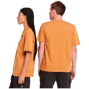 Timberland Stack Logo Colored Short Sleeve T shirt Orange 2XL Homme Orange 2XL male