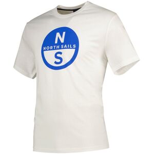 North Sails Basic Short Sleeve T shirt Blanc XL Homme Blanc XL male