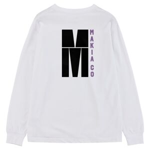 Makia Situation Long Sleeve T-shirt Blanc S Homme Blanc S male