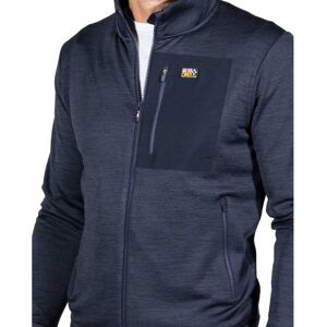 Nza New Zealand Brunton Full Zip Sweatshirt Bleu S Homme Bleu S male