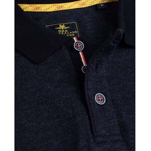 Nza New Zealand Trinitys Long Sleeve Polo Bleu S Homme Bleu S male