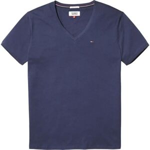 Tommy Jeans T-shirt à Manches Courtes Et Col En V Original Black Iris L Homme - Publicité Tommy Jeans T-shirt à Manches Courtes Et Col En V Original Black Iris L Homme - Publicité