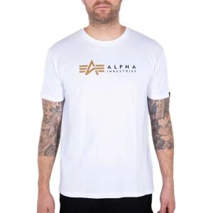 Alpha Industries Alpha Label T (118502) - blanc - Publicité Alpha Industries Alpha Label T (118502) - blanc - Publicité