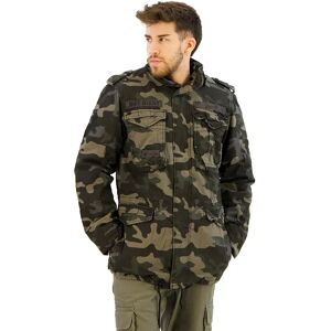 Brandit Veste M65 Giant Dark Camo 4XL Homme - Publicité Brandit Veste M65 Giant Dark Camo 4XL Homme - Publicité