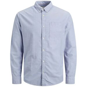 Jack & Jones Chemise à Manches Longues Oxford Cashmere Blue / Slim Fit 2XL Homme - Publicité Jack & Jones Chemise à Manches Longues Oxford Cashmere Blue / Slim Fit 2XL Homme - Publicité