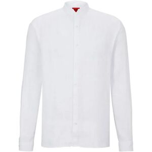 Hugo Chemise à Manches Longues Elvory 10248298 Open White 38 Homme - Publicité Hugo Chemise à Manches Longues Elvory 10248298 Open White 38 Homme - Publicité