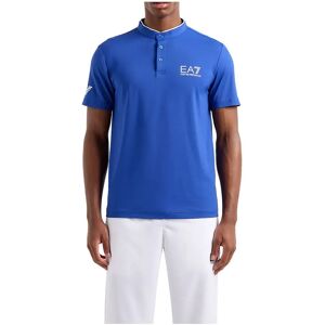 EA7 Modèle 8NPT21_PJEMZ Polo à manches courtes bleu - Publicité EA7 Modèle 8NPT21_PJEMZ Polo à manches courtes bleu - Publicité