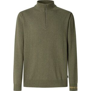 Pepe Jeans Pull à Demi-zip Andre Mock Military Green 2XL Homme - Publicité Pepe Jeans Pull à Demi-zip Andre Mock Military Green 2XL Homme - Publicité