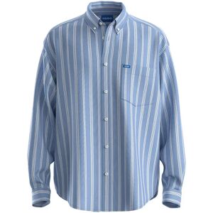 Hugo Chemise à Manches Longues Ebill 10268598 Blue Open Blue L Homme - Publicité Hugo Chemise à Manches Longues Ebill 10268598 Blue Open Blue L Homme - Publicité
