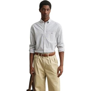 Gant Chemise à Manches Longues 3260015 Regular Fit Taupe Beige S Homme - Publicité Gant Chemise à Manches Longues 3260015 Regular Fit Taupe Beige S Homme - Publicité
