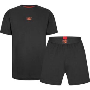 Hugo Pyjama à Manches Courtes Galaxy 10253443 Black L Homme - Publicité Hugo Pyjama à Manches Courtes Galaxy 10253443 Black L Homme - Publicité