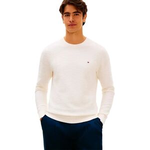 Tommy Hilfiger Pull Seasonal Structure Ivory Petal L Homme - Publicité Tommy Hilfiger Pull Seasonal Structure Ivory Petal L Homme - Publicité