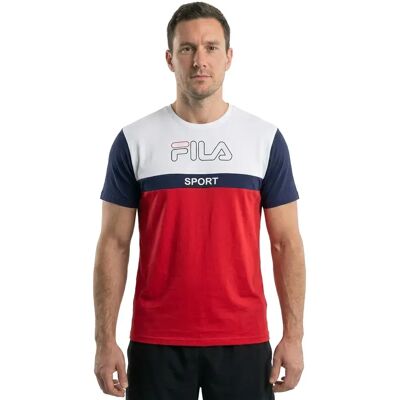 Fila T-shirt à Manches Courtes Block Black Iris XS Homme - Publicité Fila T-shirt à Manches Courtes Block Black Iris XS Homme - Publicité