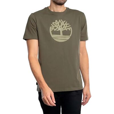 Timberland T-shirt à Manches Courtes Kennebec River Tree Logo Grape Leaf M Homme - Publicité Timberland T-shirt à Manches Courtes Kennebec River Tree Logo Grape Leaf M Homme - Publicité