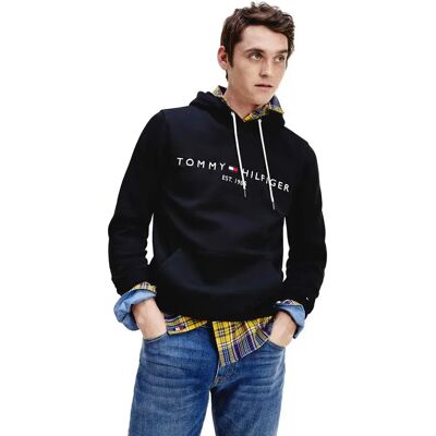 Tommy Hilfiger Sweat à Capuche Core Logo Jet Black 2XL Homme - Publicité Tommy Hilfiger Sweat à Capuche Core Logo Jet Black 2XL Homme - Publicité