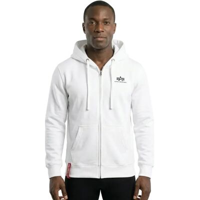 Alpha Industries Sweat-shirt à Zip Basic Sl White XL - Publicité Alpha Industries Sweat-shirt à Zip Basic Sl White XL - Publicité