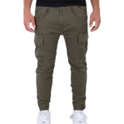 Alpha Industries Pantalon Airman Black Olive 31 Homme - Publicité Alpha Industries Pantalon Airman Black Olive 31 Homme - Publicité