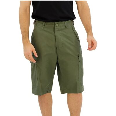 Brandit Short Bdu Ripstop Olive M Homme - Publicité Brandit Short Bdu Ripstop Olive M Homme - Publicité