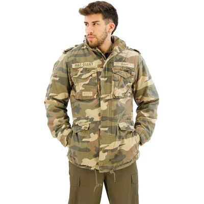 Brandit Veste M65 Giant Light Woodland 4XL - Publicité Brandit Veste M65 Giant Light Woodland 4XL - Publicité