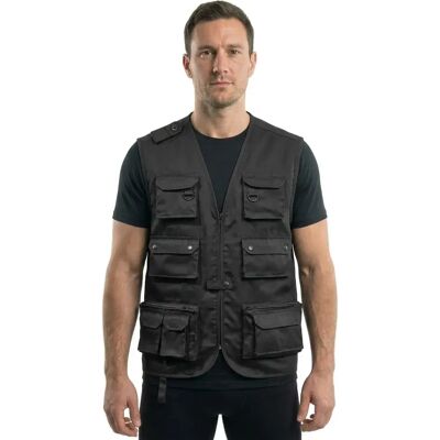 Brandit Gilet Hunting Black 6XL - Publicité Brandit Gilet Hunting Black 6XL - Publicité