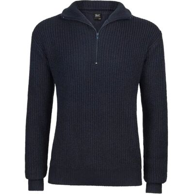 Brandit Pull Marine Troyer Navy 2XL Homme - Publicité Brandit Pull Marine Troyer Navy 2XL Homme - Publicité