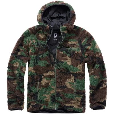 Brandit Veste Teddy Worker Woodland M Homme - Publicité Brandit Veste Teddy Worker Woodland M Homme - Publicité