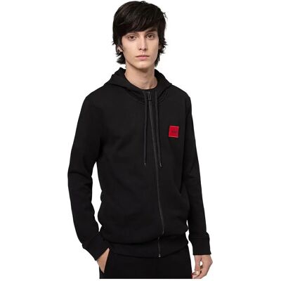Hugo Sweat-shirt à Zip Daple 212 Red Black S - Publicité Hugo Sweat-shirt à Zip Daple 212 Red Black S - Publicité