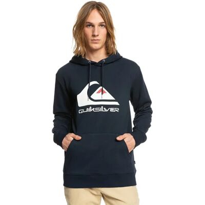 Quiksilver Sweat à Capuche Big Logo Navy Blazer M Homme - Publicité Quiksilver Sweat à Capuche Big Logo Navy Blazer M Homme - Publicité