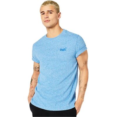 Superdry T-shirt à Manches Courtes Vintage Logo Embroidered Fresh Blue Grit S Homme - Publicité Superdry T-shirt à Manches Courtes Vintage Logo Embroidered Fresh Blue Grit S Homme - Publicité