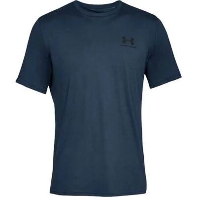 Under Armour T-shirt à Manches Courtes Sportstyle Left Chest Navy / Academy XS Homme - Publicité Under Armour T-shirt à Manches Courtes Sportstyle Left Chest Navy / Academy XS Homme - Publicité