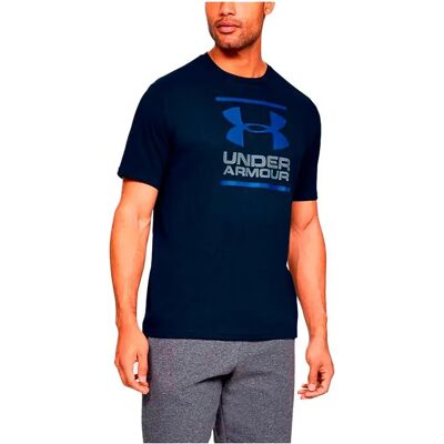 Under Armour T-shirt à Manches Courtes Gl Foundation Navy / Academy S Homme - Publicité Under Armour T-shirt à Manches Courtes Gl Foundation Navy / Academy S Homme - Publicité